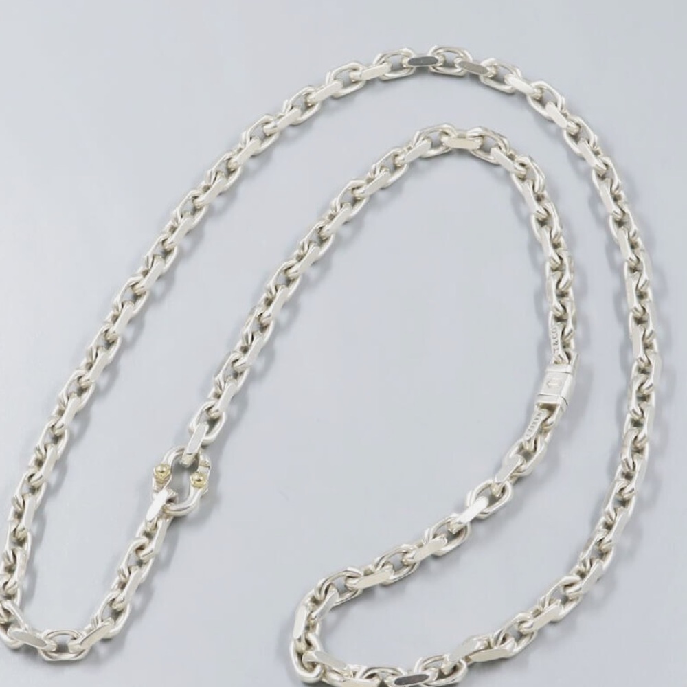 Tiffany & Co. 1837 Makers Silver Chain Necklace